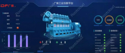 樹根互聯為廣柴搭建起的設備智能服務平臺